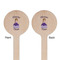 Custom Princess Wooden 6" Stir Stick - Round - Double Sided - Front & Back