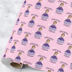 Custom Princess Wrapping Paper Roll - Large (Personalized)