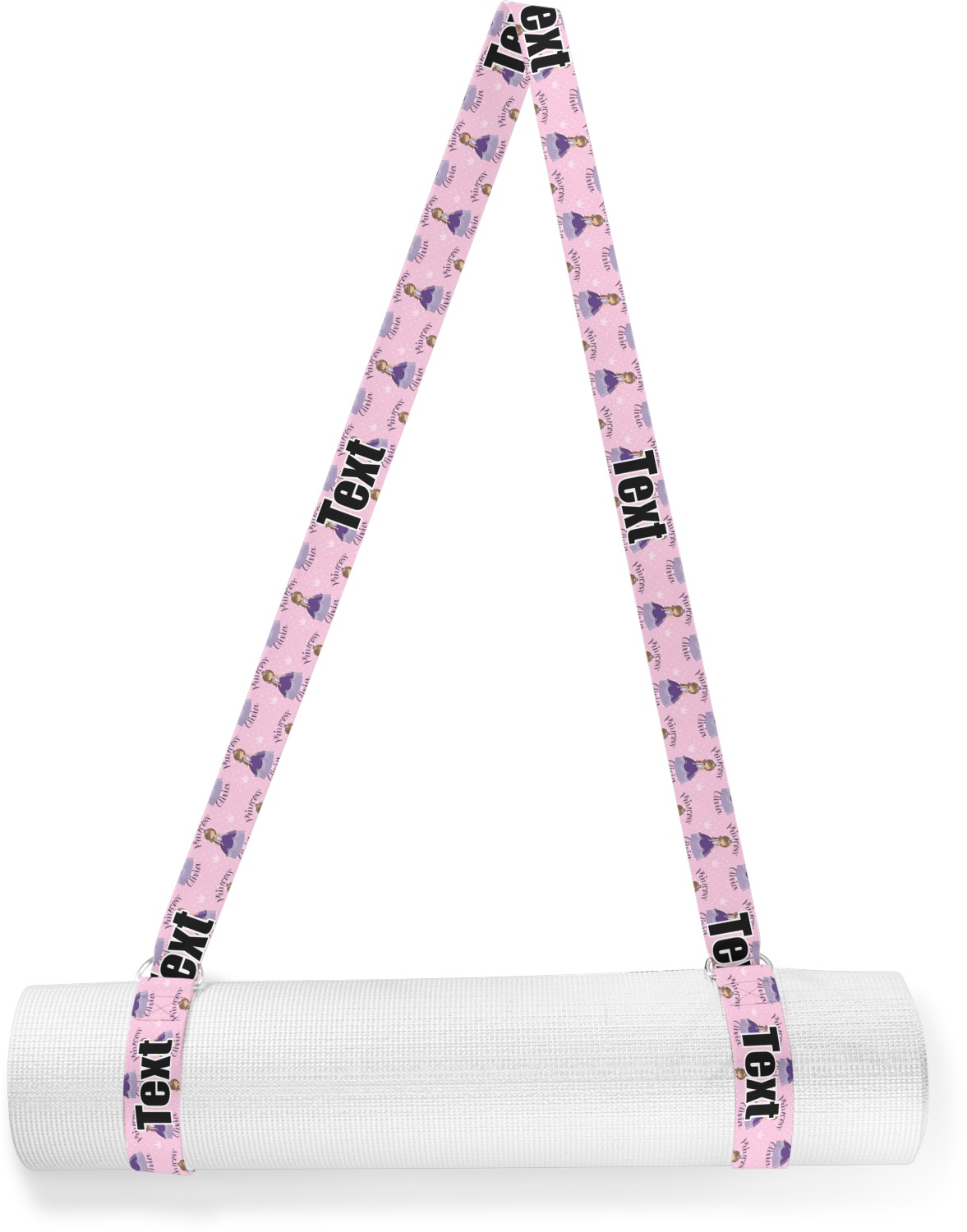 Custom Custom Princess Yoga Mat Strap (Personalized) YouCustomizeIt