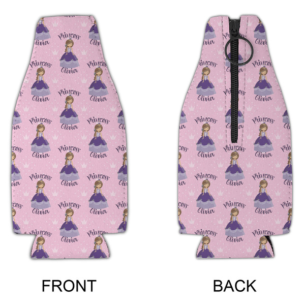 Custom Princess Zipper Bottle Cooler - APPROVAL