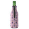 Custom Princess Zipper Bottle Cooler - BACK (bottle)