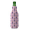 Custom Princess Zipper Bottle Cooler - FRONT (bottle)