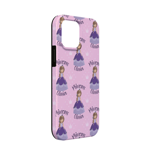 Custom Custom Princess iPhone Case - Rubber Lined - iPhone 13 Mini (Personalized)
