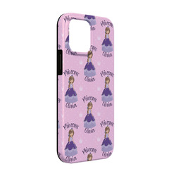 Custom Princess iPhone Case - Rubber Lined - iPhone 13 Pro (Personalized)