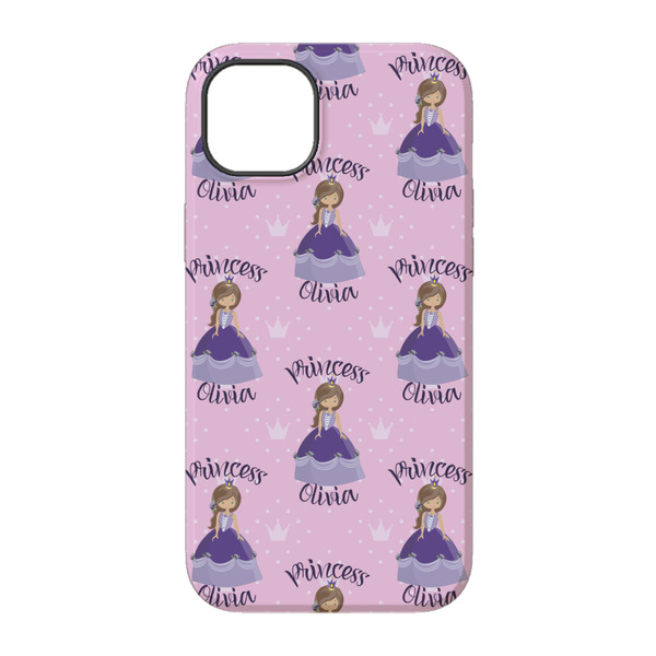 Custom Princess iPhone 14 Pro Tough Case - Back