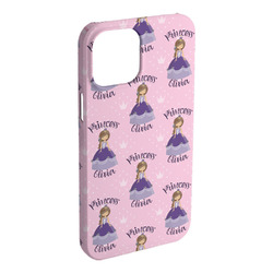 Custom Princess iPhone Case - Plastic - iPhone 15 Plus (Personalized)