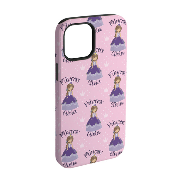 Custom Custom Princess iPhone Case - Rubber Lined - iPhone 15 Pro (Personalized)