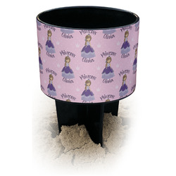 Custom Princess Black Beach Spiker Drink Holder (Personalized)