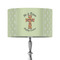 Easter Cross 12" Drum Lampshade - ON STAND (Fabric)