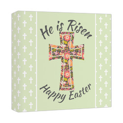 Easter Cross Canvas Print - 12x12
