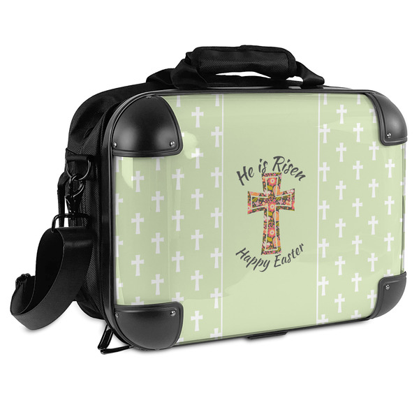 Custom Easter Cross Hard Shell Briefcase