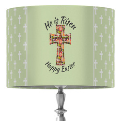 Easter Cross 16" Drum Lamp Shade - Fabric