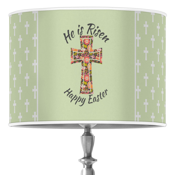 Custom Easter Cross 16" Drum Lamp Shade - Poly-film