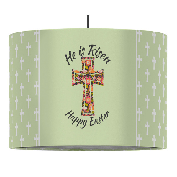 Custom Easter Cross Drum Pendant Lamp