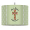 Easter Cross 16" Drum Pendant Lamp - Fabric
