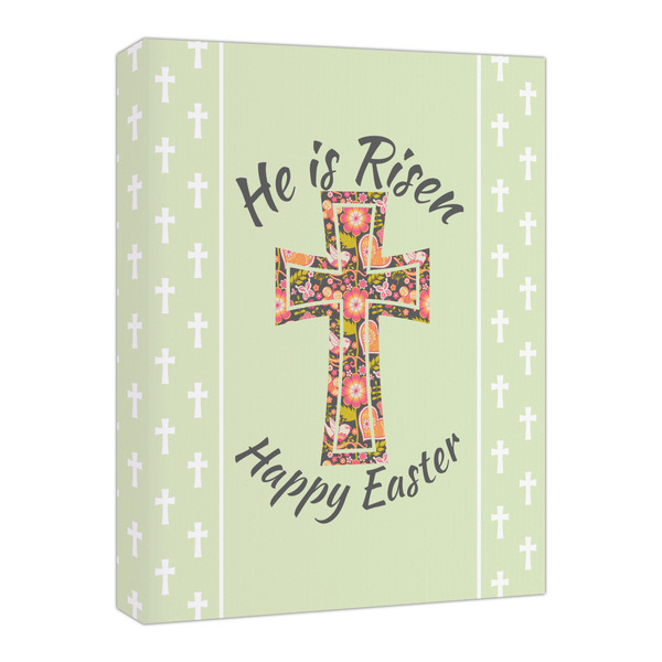 Custom Easter Cross Canvas Print - 16x20