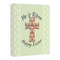 Easter Cross 16x20 - Canvas Print - Angled View