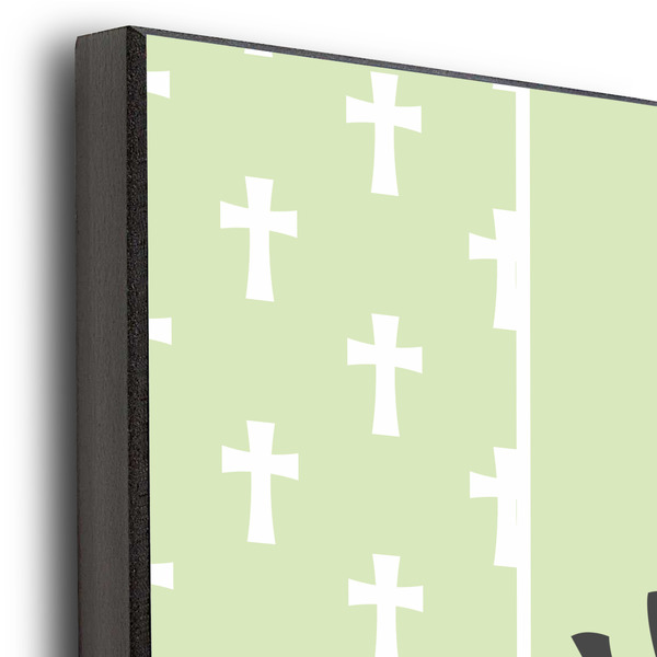 Easter Cross 16x20 Wood Print - Closeup