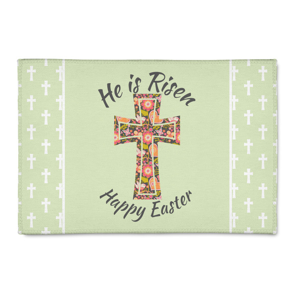Custom Easter Cross 2' x 3' Indoor Area Rug
