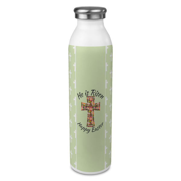 Custom Easter Cross 20oz Stainless Steel Water Bottle - Full Print