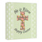 Easter Cross 20x24 - Canvas Print - Angled View