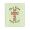 Easter Cross 20x24 - Canvas Print - Front View