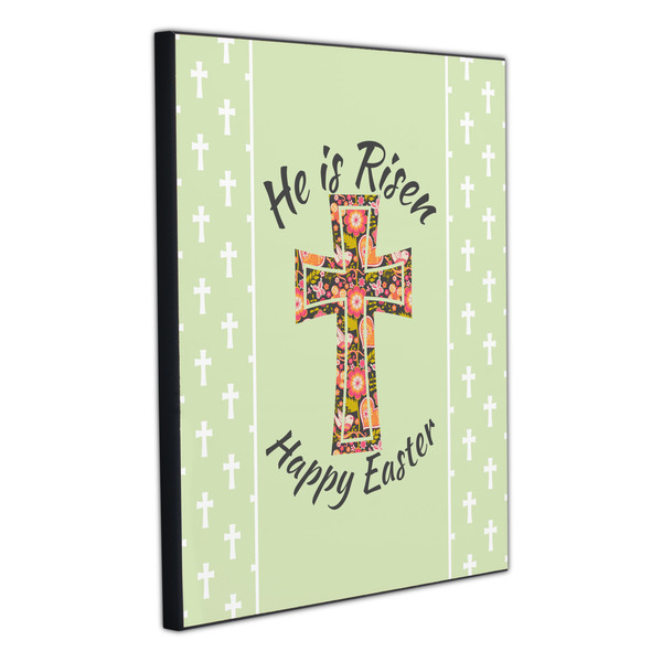 Easter Cross 20x24 Wood Print - Angle View