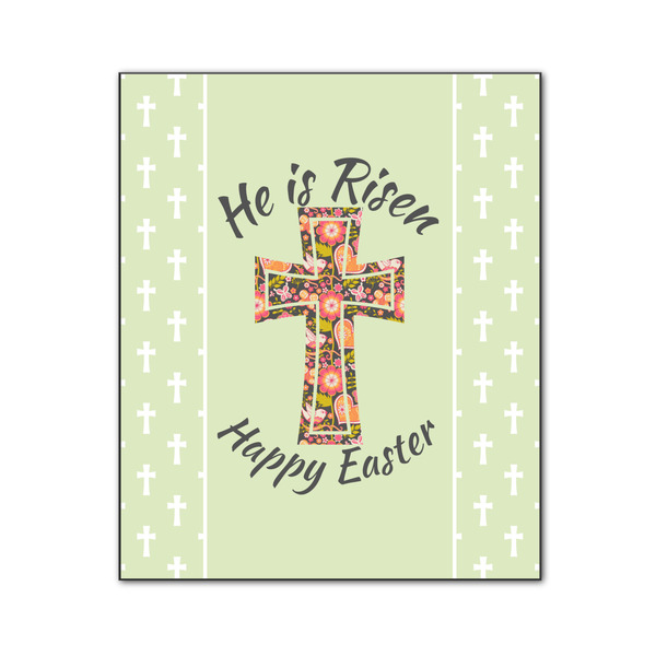 Easter Cross 20x24 Wood Print - Front View