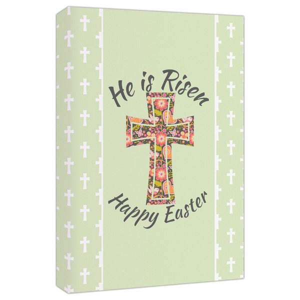 Custom Easter Cross Canvas Print - 20x30