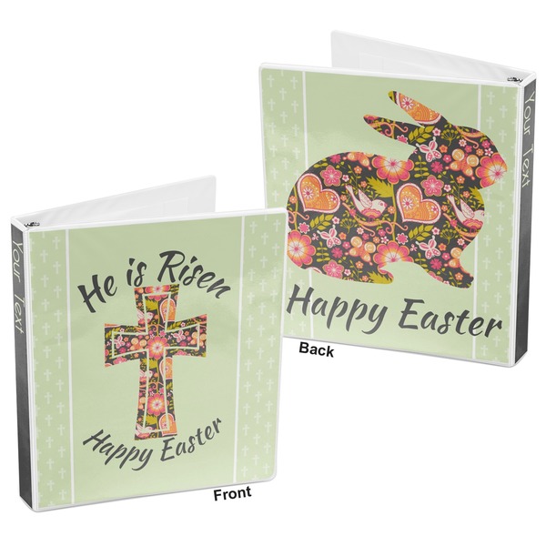 Easter Cross 3-Ring Binder Front and Back