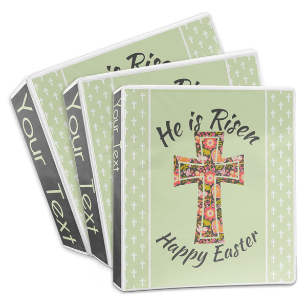 Custom Easter Cross 3-Ring Binder