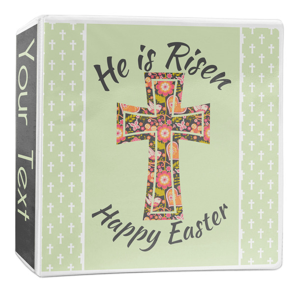 Custom Easter Cross 3-Ring Binder - 2 inch