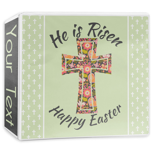 Custom Easter Cross 3-Ring Binder - 3 inch