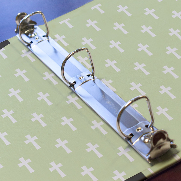 Easter Cross 3 Ring Binders - Full Wrap - 1" - DETAIL