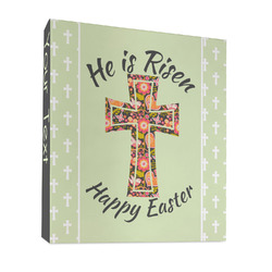 Easter Cross 3 Ring Binder - Full Wrap - 1"