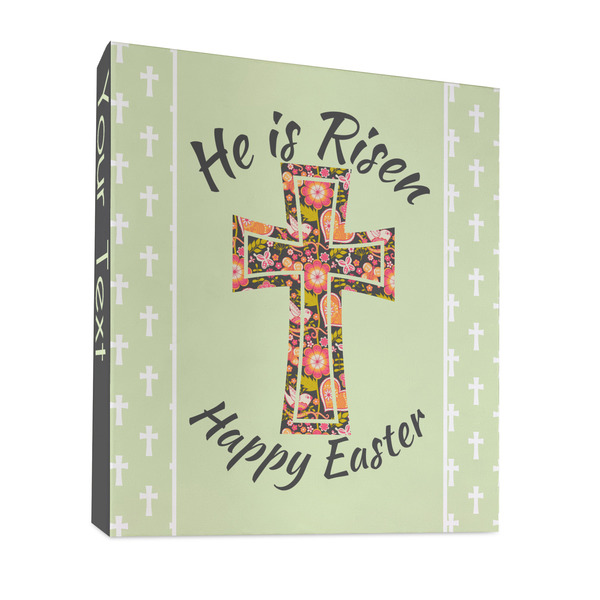 Custom Easter Cross 3 Ring Binder - Full Wrap - 1"