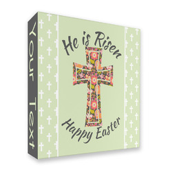 Easter Cross 3 Ring Binder - Full Wrap - 2"