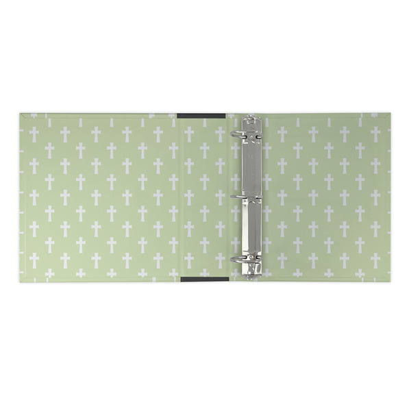 Easter Cross 3 Ring Binders - Full Wrap - 2" - OPEN INSIDE