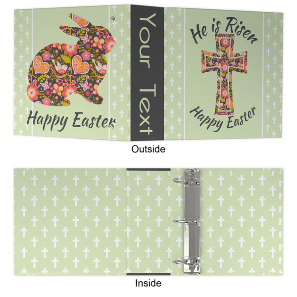Easter Cross 3 Ring Binders - Full Wrap - 3" - APPROVAL