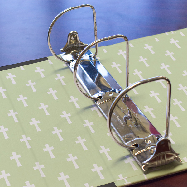 Easter Cross 3 Ring Binders - Full Wrap - 3" - DETAIL
