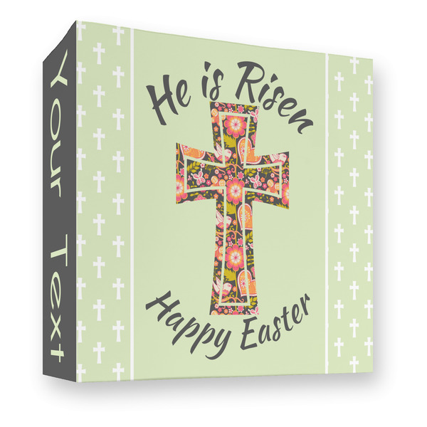 Custom Easter Cross 3 Ring Binder - Full Wrap - 3"
