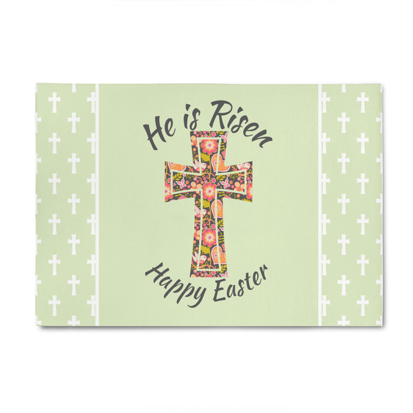 Custom Easter Cross 4' x 6' Indoor Area Rug