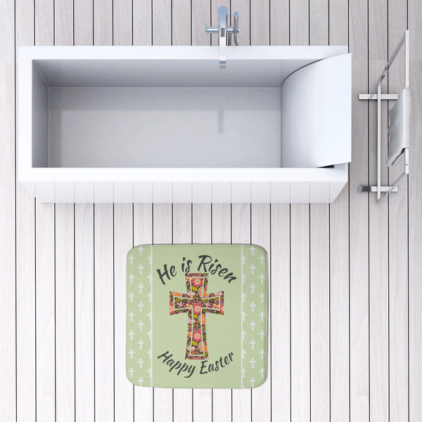 Easter Cross 48x48 Foam Memory Mat - LIFESTYLE