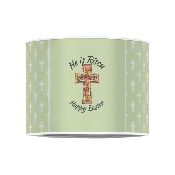 Easter Cross 8" Drum Lampshade - FRONT (Poly Film)