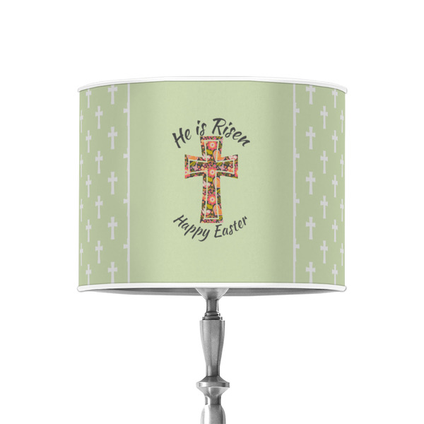 Easter Cross 8" Drum Lampshade - ON STAND (Poly Film)