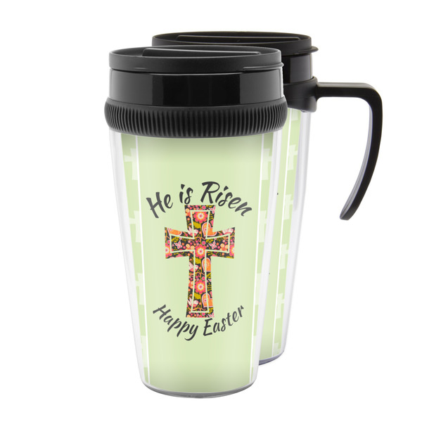 Custom Easter Cross Acrylic Travel Mug