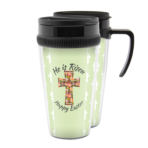 Custom Easter Cross Acrylic Travel Mug