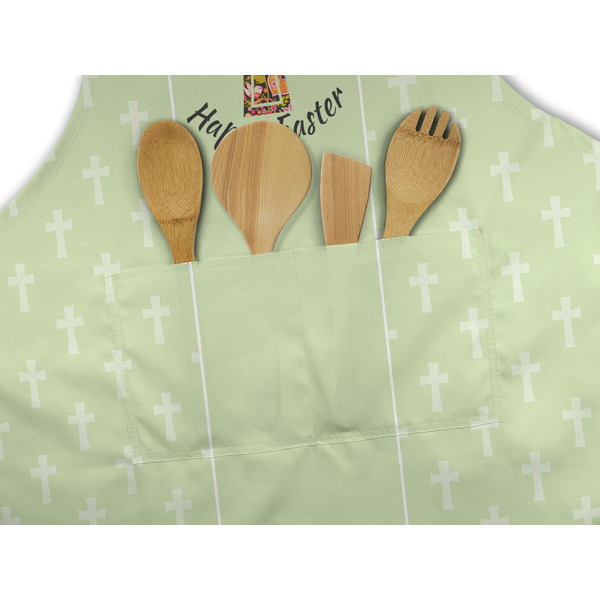 Easter Cross Apron - Pocket Detail with Props