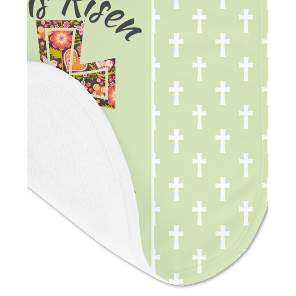 Easter Cross Baby Bib - AFT detail