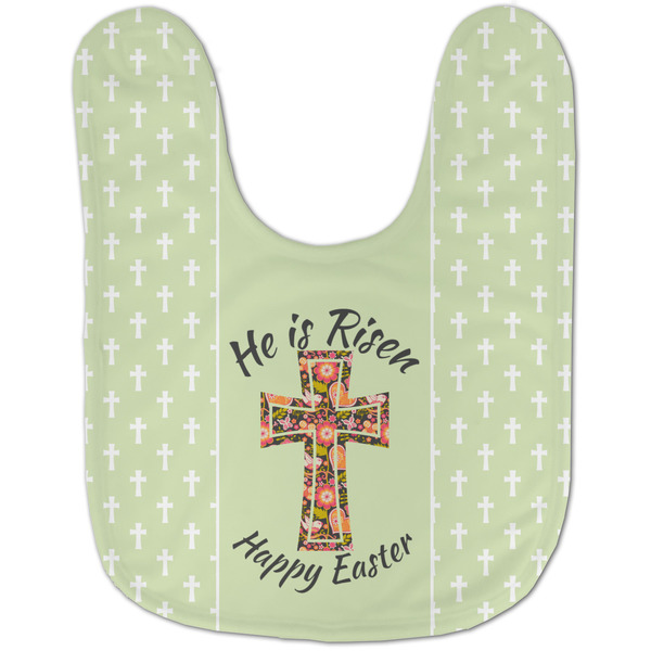 Easter Cross Baby Bib - AFT flat